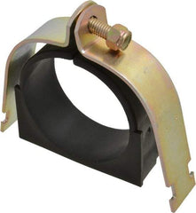 ZSI - 3" Pipe," Pipe Clamp with Cushion - Dichromate - Americas Tooling