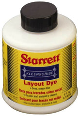 Starrett - Blue Layout Fluid - 32 Ounce Can - Americas Tooling