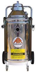 AIR Systems - 15 Gal, Stainless Steel Tank, Dry, Toxic Dust Vacuum Cleaner - 2.3 hp, 11 Amps - Americas Tooling