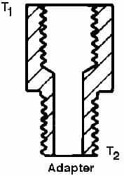 Trico - 1/8 x 1/8 Thread, Central Lubrication System Fitting - Americas Tooling