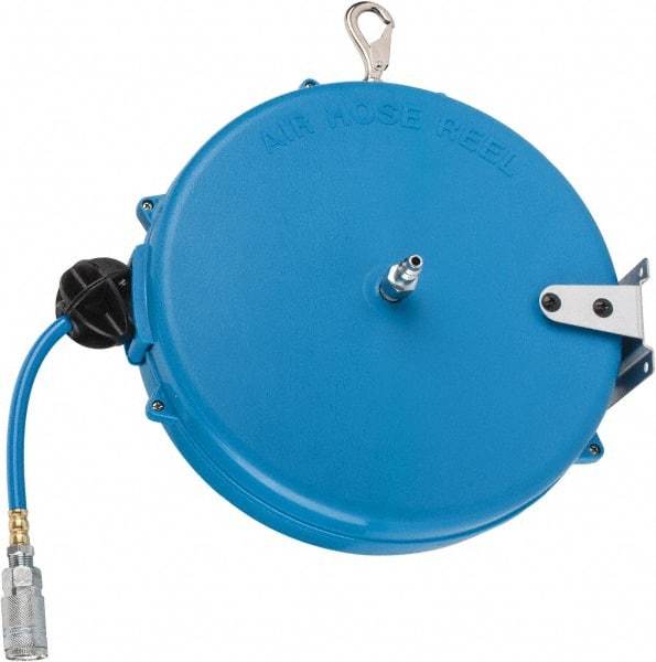 PRO-SOURCE - 28' Spring Retractable Hose Reel - 150 psi, Hose Included - Americas Tooling