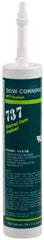 Dow Corning - 10.1 oz Cartridge Clear RTV Silicone Joint Sealant - -85 to 350°F Operating Temp, 14 min Tack Free Dry Time, 24 hr Full Cure Time, Series 737 - Americas Tooling