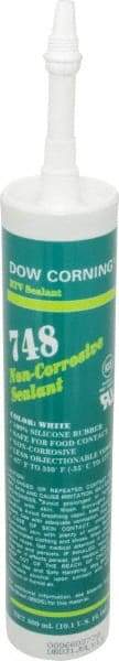 Dow Corning - 10.1 oz Tube Off-White RTV Silicone Joint Sealant - -67 to 350°F Operating Temp, 30 min Tack Free Dry Time, 36 hr Full Cure Time, Series 748 - Americas Tooling