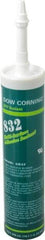 Dow Corning - 10.1 oz Cartridge Gray RTV Silicone Joint Sealant - -67 to 300°F Operating Temp, 90 min Tack Free Dry Time, Series 832 - Americas Tooling