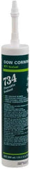 Dow Corning - 10.1 oz Cartridge Clear RTV Silicone Joint Sealant - -85 to 356°F Operating Temp, 13 min Tack Free Dry Time, 24 hr Full Cure Time, Series 734 - Americas Tooling