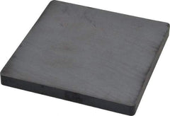 Mag-Mate - 4" Long x 4" Wide x 3/8" High, Ceramic Block Magnet - 350°F Max, Grade 5 Ceramic - Americas Tooling