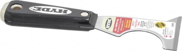 Hyde Tools - 2-1/2" Wide High Carbon Steel Taping Knife - Stiff, Nylon Handle, 7-3/8" OAL - Americas Tooling