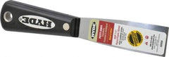 Hyde Tools - 1-1/4" Wide Steel Putty Knife - Stiff, Nylon Handle, 7-1/2" OAL - Americas Tooling