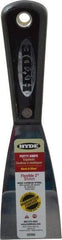 Hyde Tools - 2" Wide Steel Putty Knife - Flexible, Nylon Handle, 7-3/4" OAL - Americas Tooling