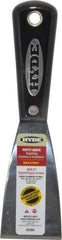 Hyde Tools - 2" Wide Steel Putty Knife - Stiff, Nylon Handle, 7-3/4" OAL - Americas Tooling