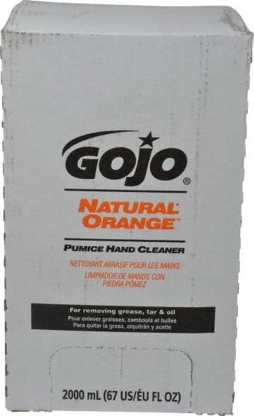 GOJO - 2 L Bag-in-Box Refill Liquid Hand Cleaner - General Duty, White, Orange Scent - Americas Tooling