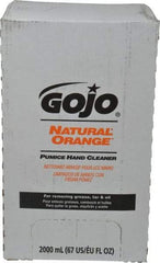 GOJO - 2 L Bag-in-Box Refill Liquid Hand Cleaner - General Duty, White, Orange Scent - Americas Tooling