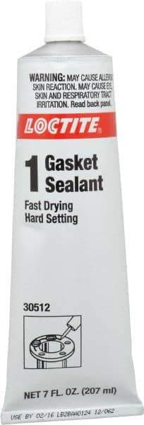 Loctite - 7 oz Tube Brown Gasket Sealant - -65 to 400°F Operating Temp, 24 hr Full Cure Time, Series 234 - Americas Tooling