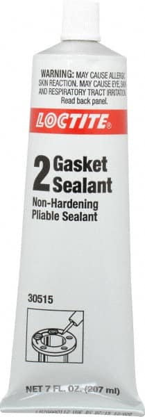 Loctite - 7 oz Tube Black Gasket Sealant - -65 to 400°F Operating Temp, Series 198 - Americas Tooling