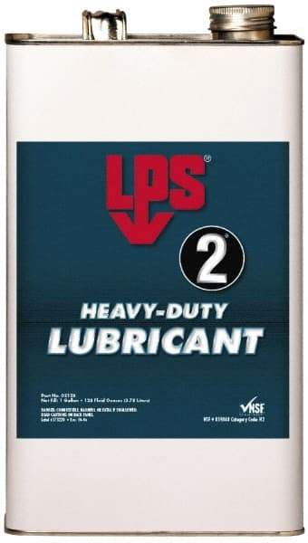 LPS - 1 Gal Can Nondrying Film Lubricant - Clear Amber, Food Grade - Americas Tooling