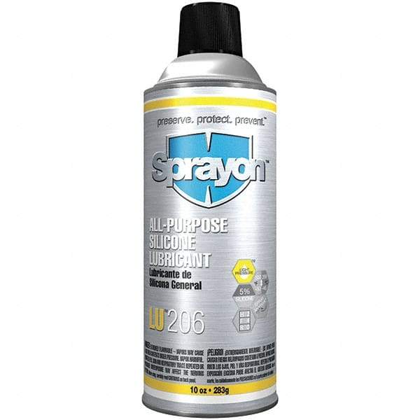 Sprayon - 16 oz Aerosol Silicone Penetrant/Lubricant - Clear, -50°F to 375°F - Americas Tooling