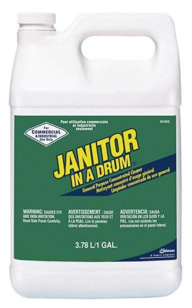 Janitor In A Drum - 1 Gallon, Citrus Scent, All Purpose Cleaner - Comes in Bottle - Americas Tooling