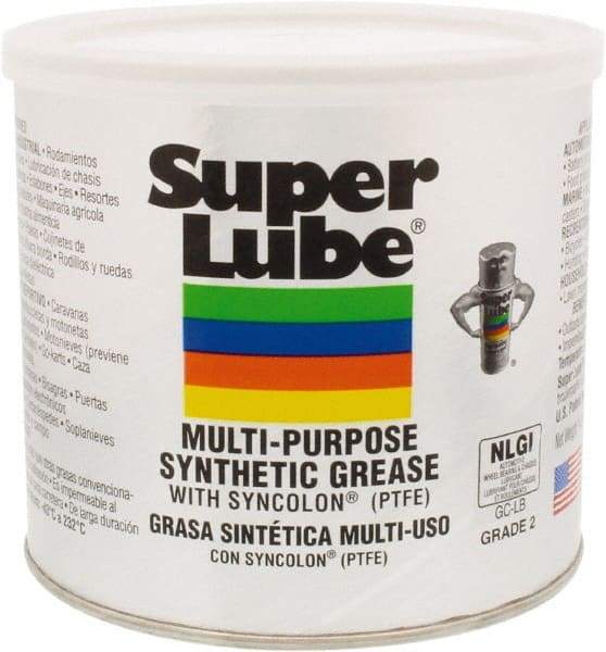 Synco Chemical - 400 g Can Synthetic General Purpose Grease - Translucent White, Food Grade, 450°F Max Temp, NLGIG 2, - Americas Tooling