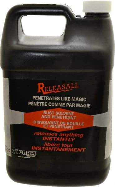 Releasall - 1 Gal Rust Solvent/Penetrant - Comes in Bottle - Americas Tooling