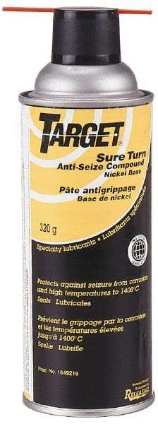 Target - 12 oz Aerosol High Temperature Anti-Seize Lubricant - Nickel, 600°C, Silver - Americas Tooling