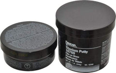 Devcon - 1 Lb Kit Gray Epoxy Resin Putty - 150°F (Wet), 350°F (Dry) Max Operating Temp, 16 hr Full Cure Time - Americas Tooling