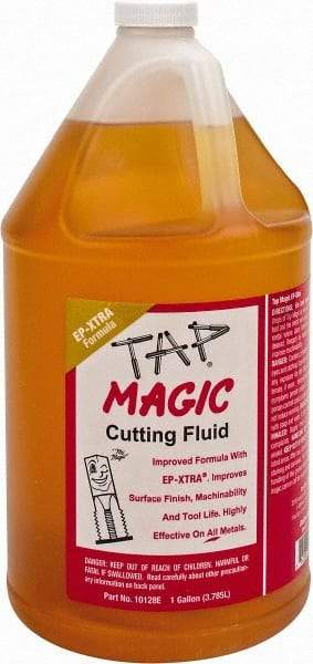 Tap Magic - Tap Magic EP-Xtra, 1 Gal Bottle Cutting & Tapping Fluid - Semisynthetic, For Boring, Broaching, Drilling, Engraving, Facing, Milling, Reaming, Sawing, Threading, Turning - Americas Tooling