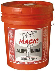 Tap Magic - Tap Magic Aluminum, 5 Gal Pail Cutting & Tapping Fluid - Semisynthetic, For Boring, Broaching, Drilling, Engraving, Facing, Milling, Reaming, Sawing, Threading, Turning - Americas Tooling