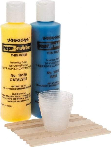 Flexbar - 380 ml Thin Pour Kit - Metrology Casting Material - Americas Tooling