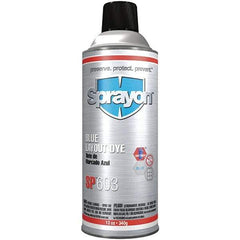 Sprayon - Blue Layout Fluid - 12 Ounce Aerosol Can - Americas Tooling