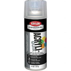 Krylon - Crystal Clear, 11 oz Net Fill, Gloss, Lacquer Spray Paint - 15 to 20 Sq Ft per Can, 11 oz Container, Use on Radios, Stereos & Other Electronic Units, Televisions - Americas Tooling