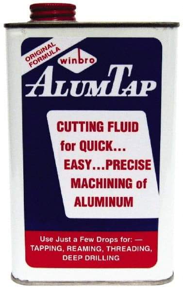 AlumTap - AlumTap, 1 Pt Can Cutting & Tapping Fluid - Synthetic, For Cleaning, Machining - Americas Tooling