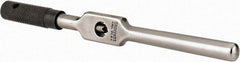 Starrett - 1/16 to 1/4" Tap Capacity, Straight Handle Tap Wrench - 6" Overall Length - Americas Tooling