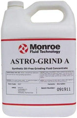 Monroe Fluid Technology - Astro-Grind A, 1 Gal Bottle Grinding Fluid - Synthetic, For Light Machining - Americas Tooling