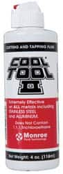 Monroe Fluid Technology - Cool Tool II, 4 oz Bottle Cutting & Tapping Fluid - Straight Oil, For Blanking, Boring, Broaching, Drilling, Hobbing, Milling, Reaming, Tapping, Turning - Americas Tooling