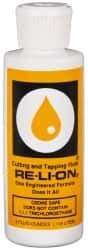 Made in USA - Re-Li-On, 4 oz Bottle Cutting & Tapping Fluid - Naphthenic Oil Based, For Machining, Turning - Americas Tooling