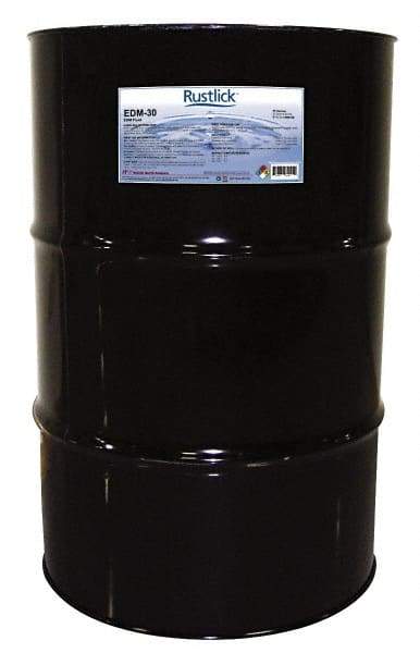 Rustlick - Rustlick EDM-30, 55 Gal Drum EDM/Dielectric Fluid - Straight Oil, For Electric Discharge Machining - Americas Tooling