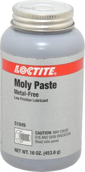 Loctite - 1 Lb Can General Purpose Anti-Seize Lubricant - Molybdenum Disulfide, -20 to 750°F, Black, Water Resistant - Americas Tooling