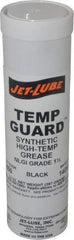 Jet-Lube - 14 oz Cartridge Graphite High Temperature Grease - Black, High/Low Temperature, 600°F Max Temp, NLGIG 1-1/2, - Americas Tooling