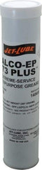 Jet-Lube - 14 oz Cartridge Aluminum Extreme Pressure Grease - Red, Extreme Pressure, 450°F Max Temp, NLGIG 2, - Americas Tooling