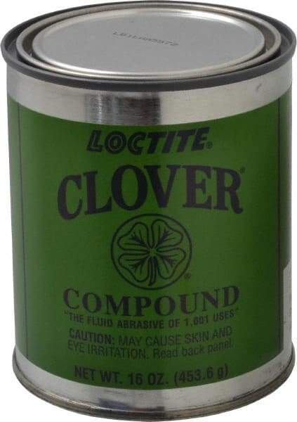 Loctite - 1 Lb Grease Compound - Grade B, 240 Grit, Black & Gray, Use on General Purpose - Americas Tooling