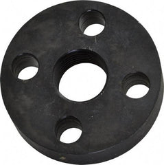 Nook Industries - 1.6" Flange OD x 0.41" Thickness Precision Acme Mounting Flange - For 3/8-4, 3/8-10 Bars, 4 Mounting Holes, Steel - Americas Tooling