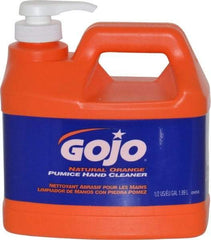 GOJO - 1/2 Gal Pump Bottle Liquid Hand Cleaner - General Duty, Orange Scent - Americas Tooling