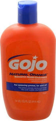 GOJO - 14 oz Squeeze Bottle Liquid Hand Cleaner - General Duty, Orange Scent - Americas Tooling