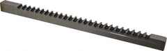 Dumont Minute Man - 24mm Keyway Width, Style F, Keyway Broach - High Speed Steel, Bright Finish, 1" Broach Body Width, 1" to 6" LOC, 20-1/4" OAL, 10,600 Lbs Pressure for Max LOC - Americas Tooling