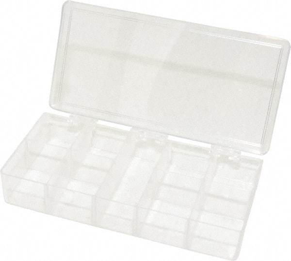 Flambeau - 3-3/4" Wide x 1-1/4" High x 7" Deep, Small Parts Box - K-Resin Frame, 9 Compartments, 1" High Bin - Americas Tooling