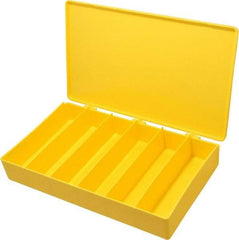 Flambeau - 11" Wide x 1-3/4" High x 6-3/4" Deep, Small Parts Box - Polypropylene Frame, 6 Compartments, 6" Wide x 1-5/8" High x 1-1/2" Deep Bin - Americas Tooling