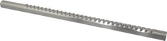 Dumont Minute Man - 3/16" Keyway Width, Production Keyway Broach - Bright Finish, 3/4" Broach Body Width, 25/64" to 2-1/2" LOC, 14-3/4" OAL, 2,170 Lbs Pressure for Max LOC - Americas Tooling