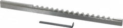 Value Collection - 5/32" Keyway Width, Style B, Keyway Broach - High Speed Steel, Bright Finish, 3/16" Broach Body Width, 19/64" to 1-11/16" LOC, 6-3/4" OAL - Americas Tooling