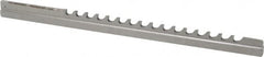 Dumont Minute Man - 3/32" Keyway Width, Style B, Keyway Broach - High Speed Steel, Bright Finish, 3/16" Broach Body Width, 19/64" to 1-11/16" LOC, 6-3/4" OAL, 930 Lbs Pressure for Max LOC - Americas Tooling