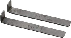 Dumont Minute Man - 2 Piece Style C Broach Shim - 5/16" Keyway Width, 0.055" Shim Thickness - Americas Tooling